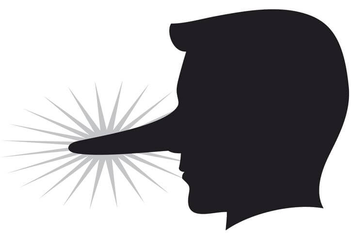 Typische Lügen von Männern