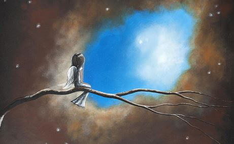 Ich wünschte, es gäbe eine Treppe hoch in den Himmel, um dich jeden Tag sehen zu können