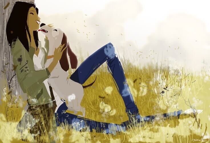 Mein Hund heilt meine emotionalen Wunden