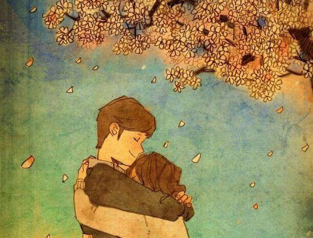 Es gibt nichts Schöneres, als einen Menschen zu umarmen, den wir lieben