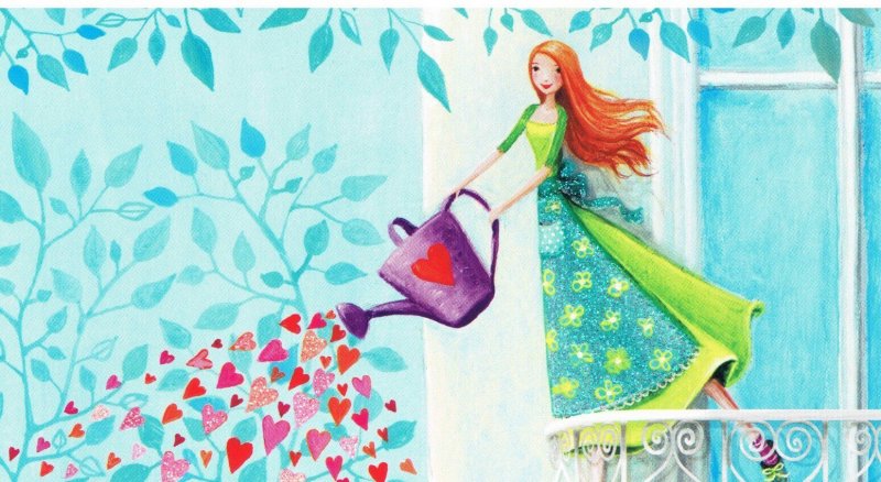 Man muss die Liebe jeden Tag gießen