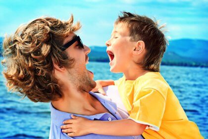 Vater und Sohn