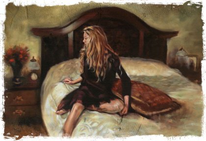 Maedchen-auf-Bett