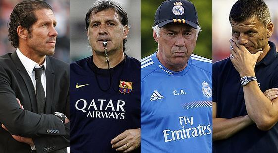 Fußballtrainer in Führung