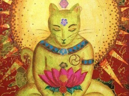 Katzen im Buddhismus und eine Legende