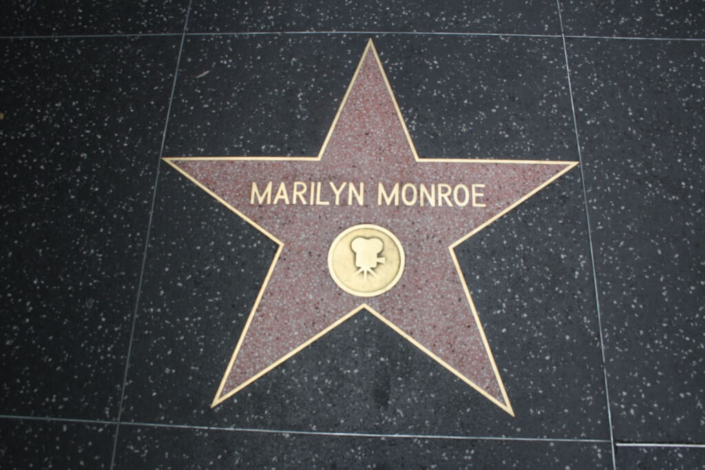 Walk of Fame - Stern von Marilyn Monroe