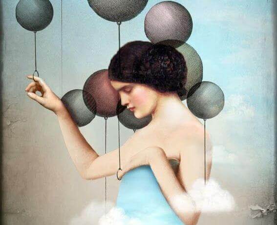 Ballonfrau