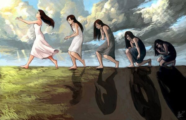 Evolution der Frau