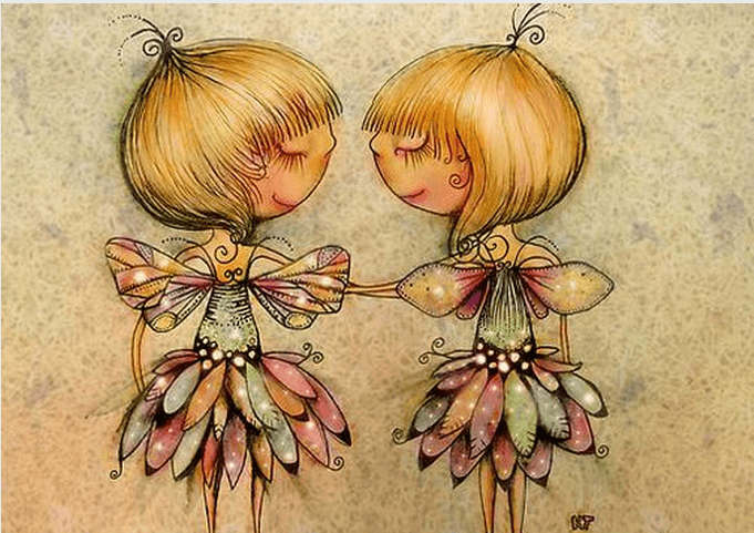 Freundschaft ist wie unlöschbare Tinte