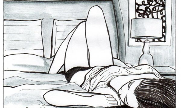 frau-auf-bett