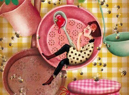 frau-geniesst-suesses