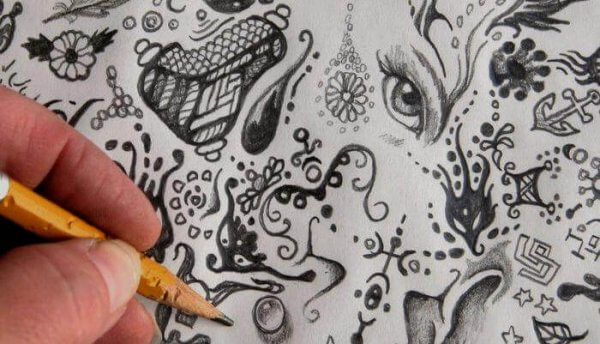 Was bedeuten deine unbewussten Kritzeleien?