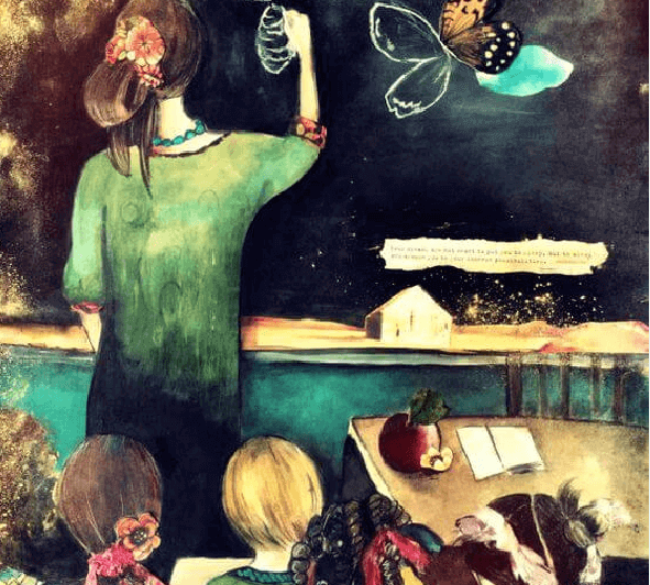 lehrerin-mit-kindern