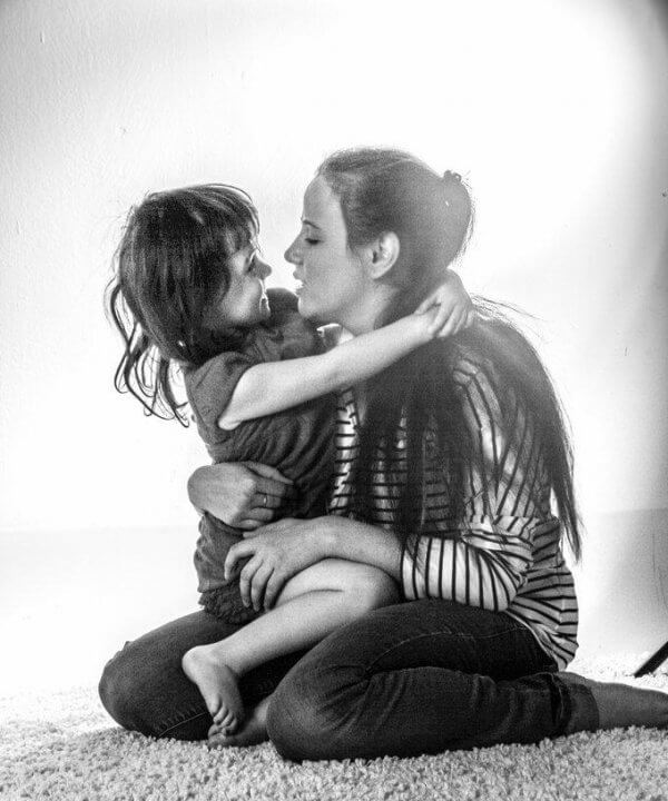 Die Kraft einer Umarmung