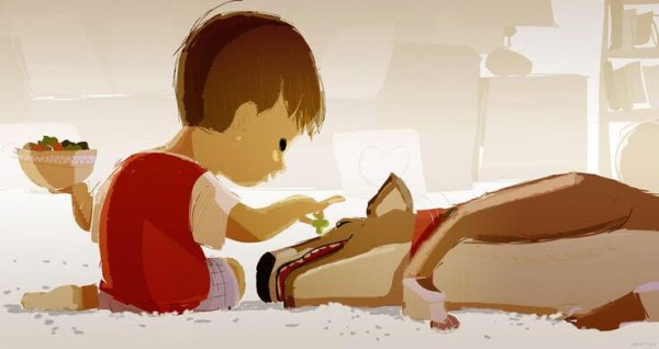 Die Bindung zwischen Kindern und Haustieren