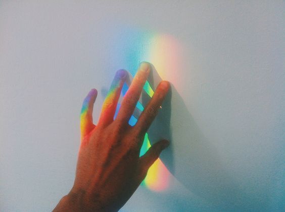 Hand im Licht