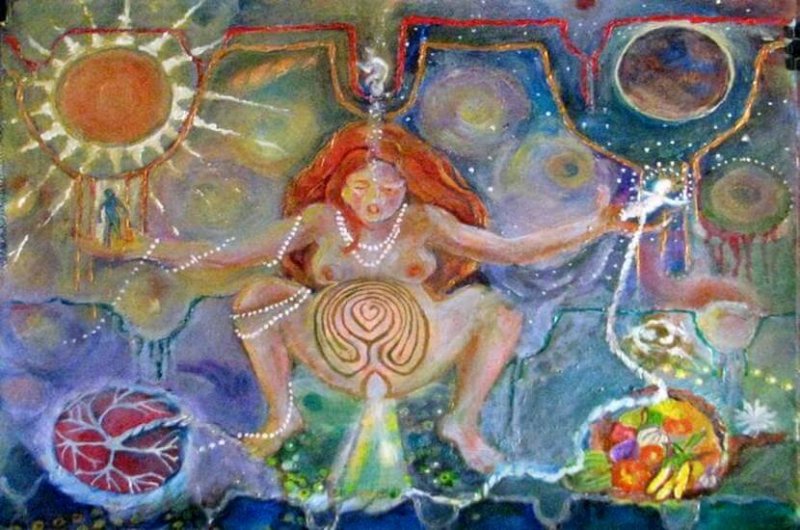 Ein Kind gebären: der größte Akt der Liebe einer Frau