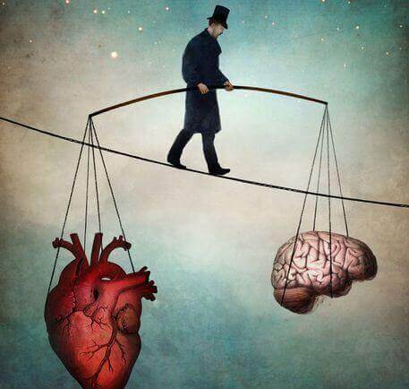 Hast du die richtige Entscheidung getroffen, die Balance zwischen Herz und Hirn gefunden?