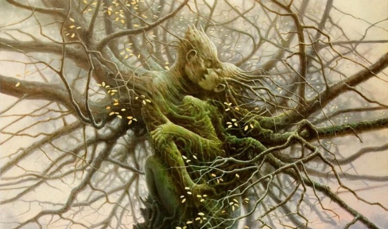 Eine sanfte Berührung von dir und meine Seele lebt auf