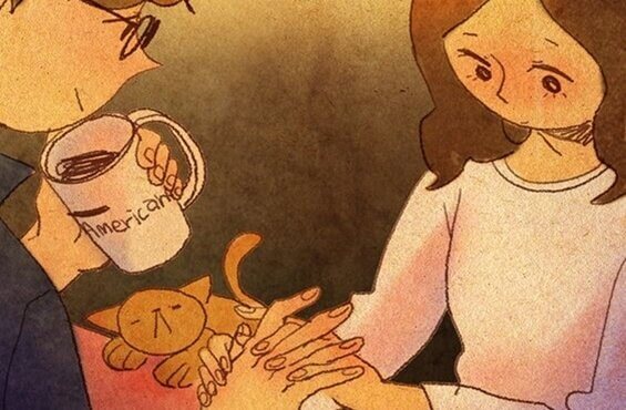 Du bist, was Du mich fühlen lässt, nicht nur, was ich sehen kann