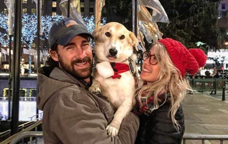 Familie mit Hund