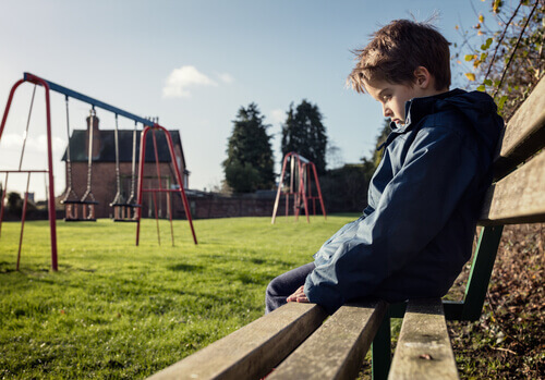 Gemobbte Kinder leiden.