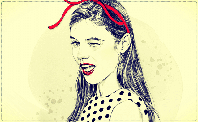 Lächle, damit die Welt weiß, dass du heute glücklicher bist als gestern