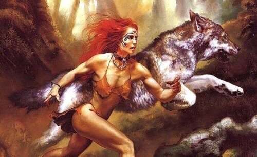 In jeder Frau steckt ein Wolf