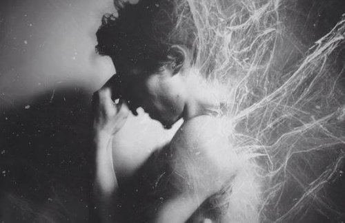 Mann mit einer Depression