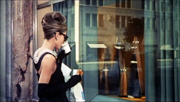 Audrey Hepburn in Frühstück bei Tiffany