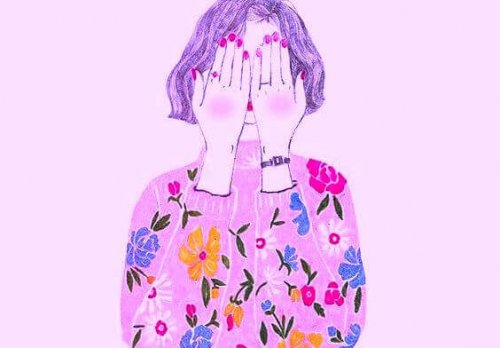 Mädchen mit Komplexen