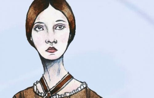 Gemalte Frau
