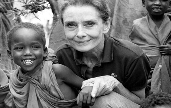 Humanitäre Arbeit von Audrey Hepburn