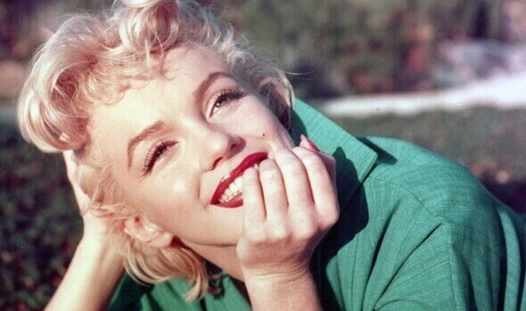 Lächelnde Marilyn Monroe