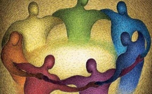 Menschen, die einen Kreis bilden