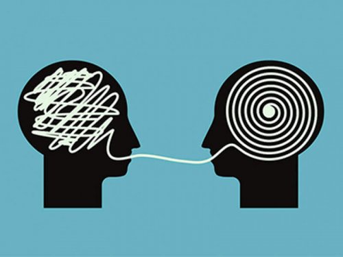 Unordentlicher und ordentlicher Kopf