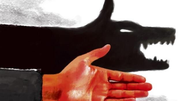 Schattenspiel mit der Hand