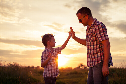 Vater und Sohn