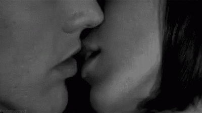 küssendes Paar