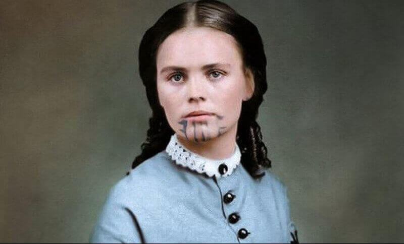 Olive Oatman Die Frau Mit Der Blauen Tatowierung Und Der Doppelten Gefangenschaft Gedankenwelt