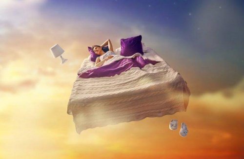Bett im Himmel