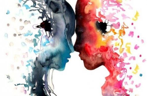 Partner, in verschiedenen Farben dargestellt