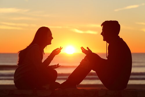 Ein Schlüssel zur wahren Liebe: Miteinander reden.