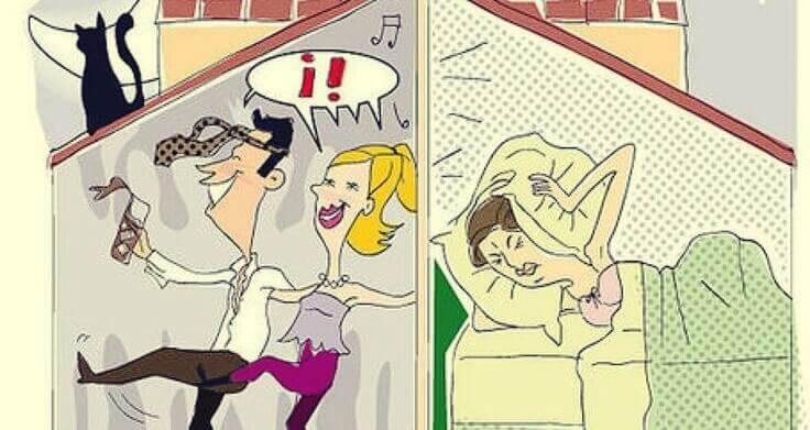 Laute Nachbarn können sehr nerven.