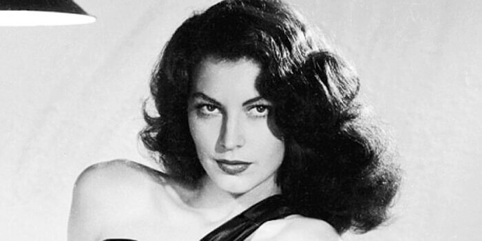 Ava Gardner als junge Frau