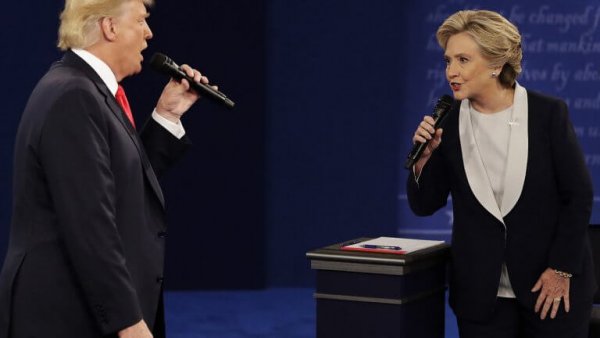 Trump und Clinton