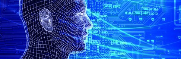 Ein digital erstelltes Gesicht symbolisiert die Angewandte Psychologie