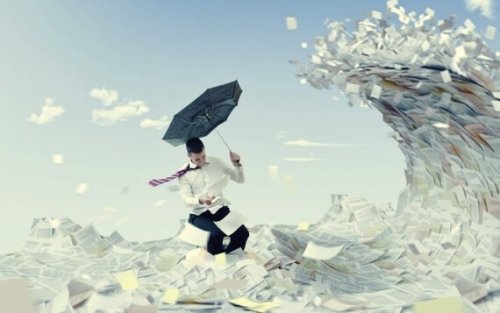 Ängste, die sich hinter der Unordnung verstecken