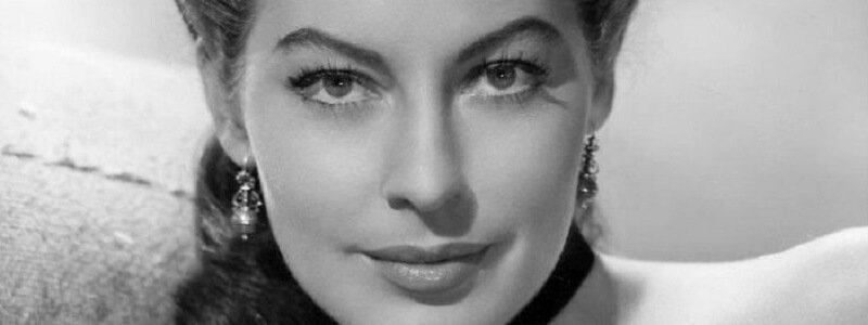 Nahaufnahme von Ava Gardner
