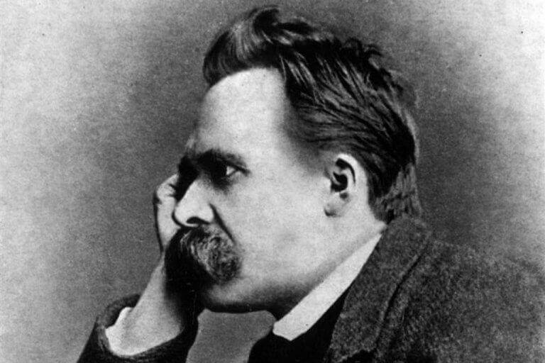 Nietzsche in Schwarz-Weiß